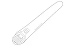 2478206600 - Electr. System: Wiper Arm for Mercedes-Benz Image