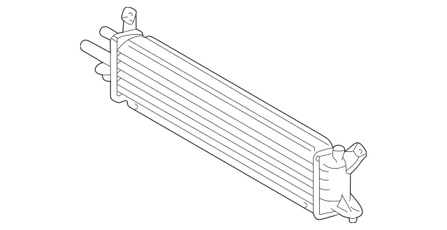 1705000001 - Cooling System: Inter-cooler for Mercedes-Benz Image