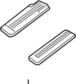 885903JA2B - Body: Rail Cover for Infiniti Image