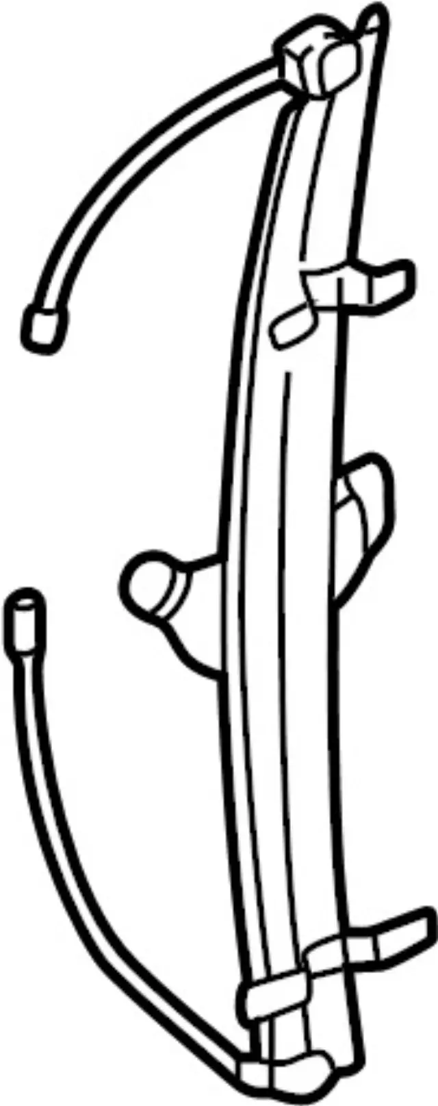 807210W21A - Body: Regulator for INFINITI: QX4 Image