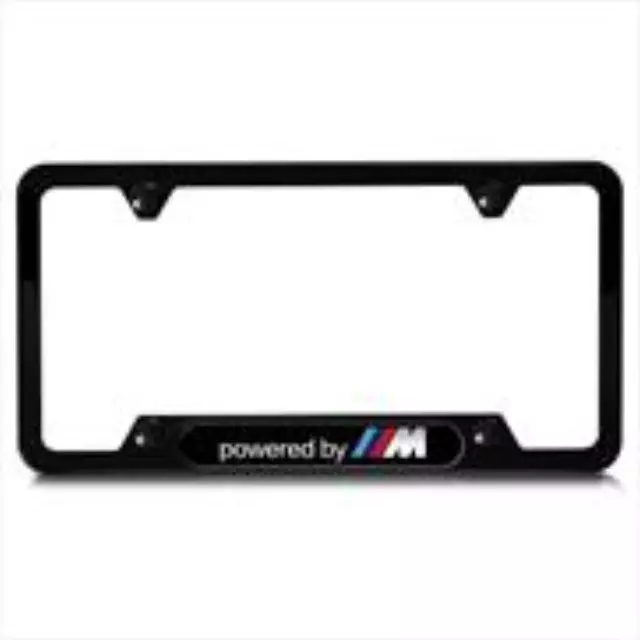 82112348414 - Exterior: License Plate Frame, Powered By M for BMW Image