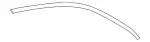 2136704002 - Body: Upper Molding for Mercedes-Benz Image