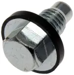 900591 - : Oil Drain Plug Pilot Point Molded Gasket M12-1.75, Head Size 15Mm for Dorman Image