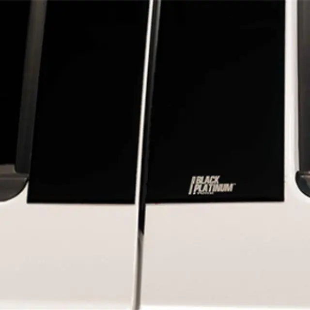 19353841 - Exterior: Side Door Post Applique, Black Platinum for GM Image