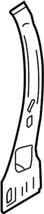 76530JK000 - Body: Inner Center Pillar for INFINITI: G25, G35, G37, Q40 Image