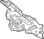 G66145DAMA - Body: Lower Pillar Reinforced for Infiniti Image