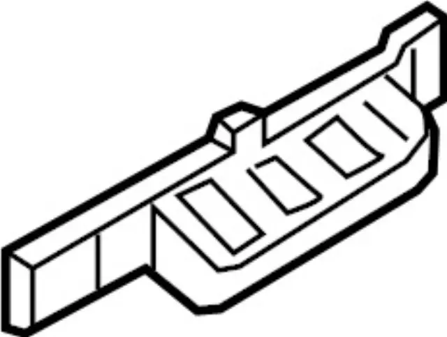 808D55NA0A - Body: Lower Molding Bracket for INFINITI: QX50 Image