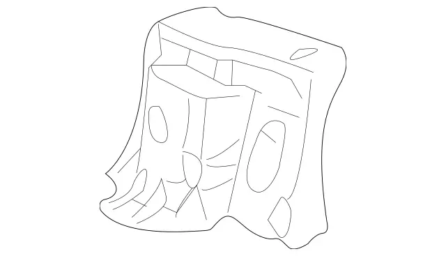 2036200047 - Cowl, Front Panel: Pot for Mercedes-Benz: 180C, C230, C240, C280, C32 AMG, C320, C350, C55 AMG, CLK320, CLK350, CLK500, CLK55 AMG, CLK550, CLK63 AMG Image image