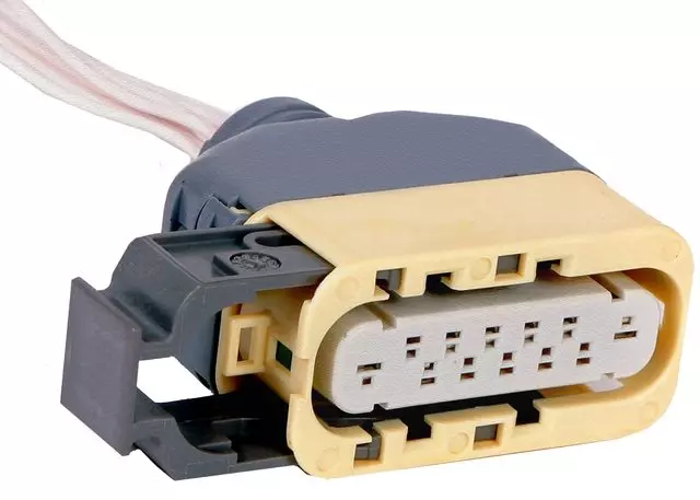 88987855 - : 7-Way Female Neutral Safety Switch Pigtail for GM Image