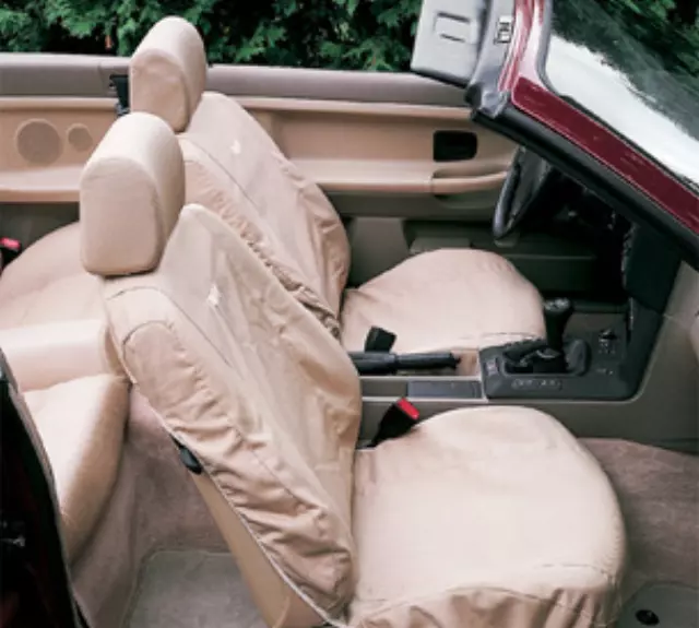 82111470417 - Interior: Easy-On/Easy-Off Seat Savers - Tan for BMW Image
