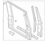 4636401902 - Rear End: Rear Panel for Mercedes-Benz: G55 AMG Image