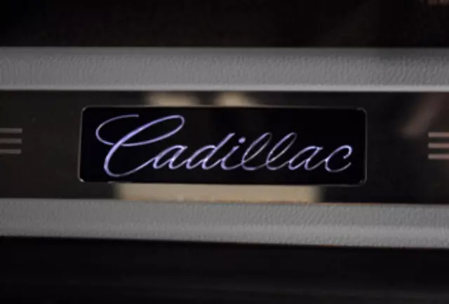 19211732 - Exterior: Illuminated Door Sill Plate - Dark Titanium for Cadillac: SRX Image
