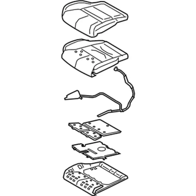 JL7Z78632A22HC - Body: Cushion Cover for Lincoln: Navigator Image