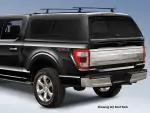 VPC3Z99501A42EC - Exterior: Agate Black Cab High Bed Cap W/O Roof Rack For for Ford: E-350 Super Duty, E-450 Super Duty, F-250 Super Duty, F-350 Super Duty, F-450 Super Duty, F-550 Super Duty Image
