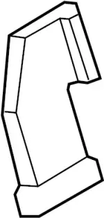 876091LD8A - Body: Duct for INFINITI: QX56, QX80 Image