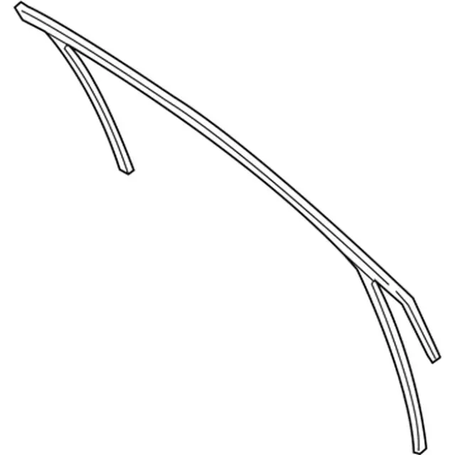 FT4Z5821596H - Body: Run Channel for Ford: Edge Image