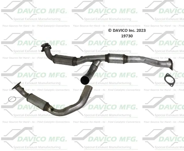 19730 - Exhaust: Direct Fit Catalytic Converter for DAVICO CONVERTERS Image