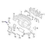 7L1Z78044F16AA - Body: Filler for Ford Image