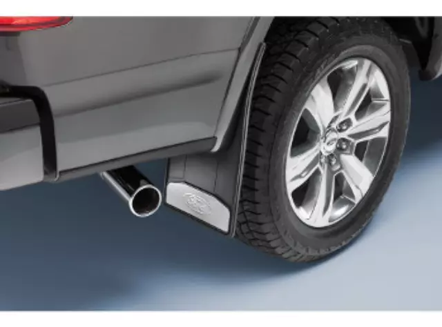 CL3Z16A550W - : Mud Flap Kit for Ford: F-150, F-250 Super Duty, F-350 Super Duty, F-450 Super Duty Image