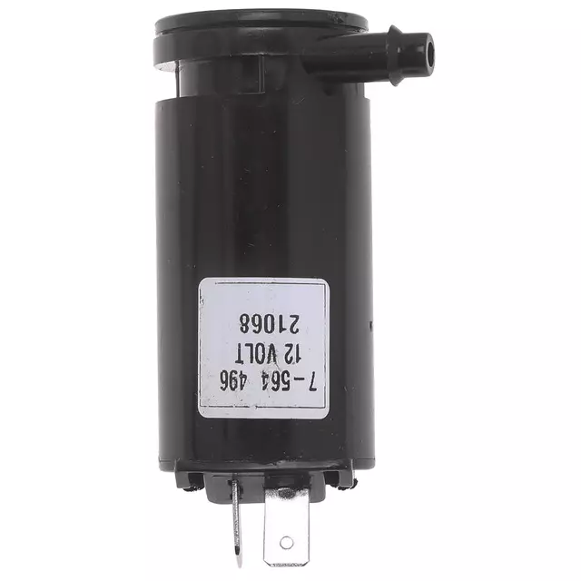 86715 - Wiper and Washer: Windshield Washer Pump for Ford: Aerostar, Bronco II, Crown Victoria, E-150, E-150 Club Wagon, E-150 Econoline, E-150 Econoline Club Wagon, E-250, E-250 Econoline, E-250 Econoline Club Wagon, E-350 Club Wagon, E-350 Econoline, E-350 Econoline Club Wagon, E-350 Super Duty, Explorer, F-250, F-350, Mustang, Ranger, Taurus, Thunderbird, Windstar | Lincoln: Continental, Mark VIII, Town Car | Mercury: Cougar, Grand Marquis, Mountaineer, Sable Image