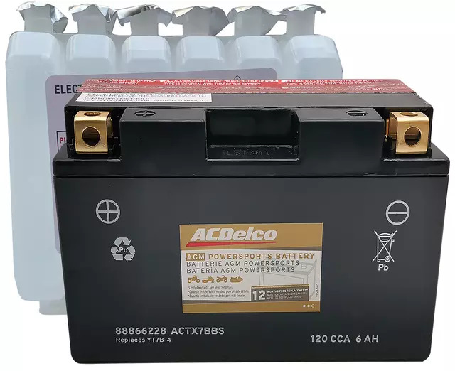 Vehicle Battery - ACDelco (ACTX7BBS)