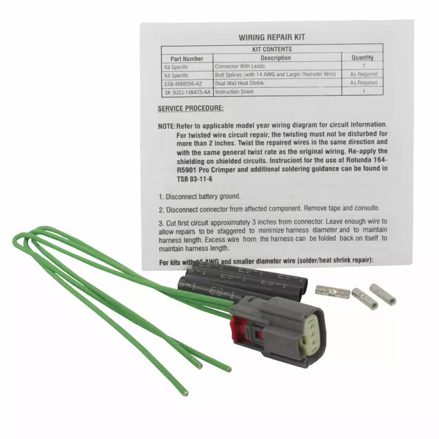 CU2Z14S411AFB - : Wire Assembly for Ford Image