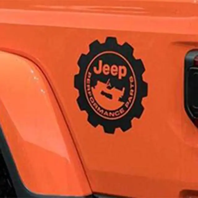 82216343AA - Exterior Accessories: Jeep Performance Decal for Mopar Image