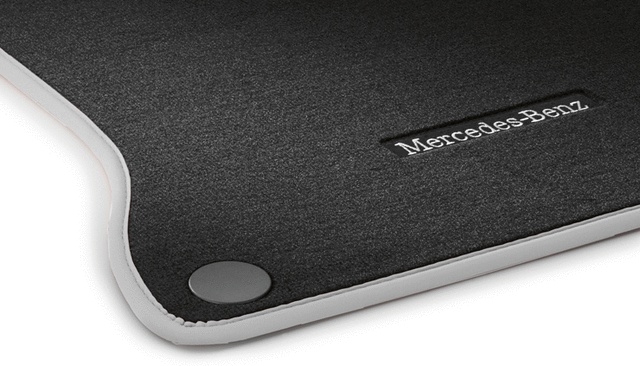 Velour Floor Mats Classic, Set, 4-Piece - Mercedes-Benz (117-680-81-00-7N88)