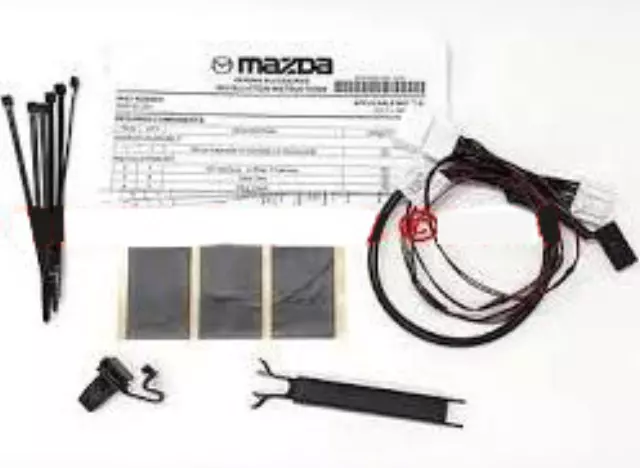 8FH75 - Serviceable Components: Mirror Installation Kit for Mazda Image