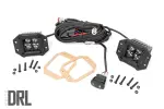 70803BLKDRL - : 2 Inch Black Series LED Light Pods for Rough Country Image