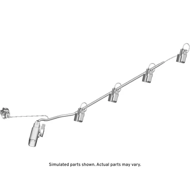 12707881 - : Passenger Side Fuel Injector Wiring Harness for Cadillac: Escalade, Escalade ESV | Chevrolet: Camaro, Corvette, Express 2500, Express 3500, Express 4500, Silverado 1500, Silverado 2500 HD, Silverado 3500 HD, Suburban, Tahoe | GMC: Savana 2500, Savana 3500, Savana 4500, Sierra 1500, Sierra 2500 HD, Sierra 3500 HD, Yukon, Yukon XL Image