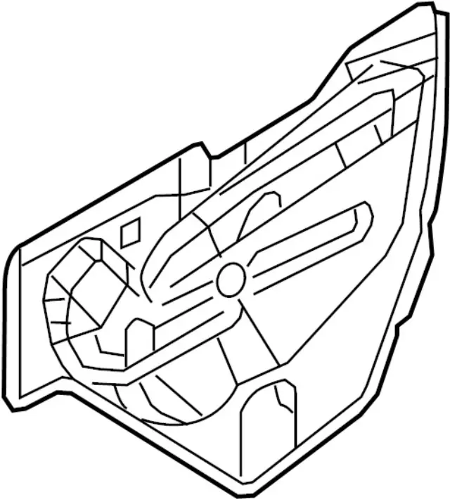 808601LA0A - Body: Water Deflector for INFINITI: QX56, QX80 Image