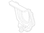 23046000957F04 - Steering: Lower Column Cover for Mercedes-Benz Image