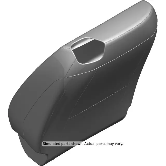 84140017 - : Part# 84140017 Medium Ash Gray Driver Seat Back Cover for Chevrolet: Camaro Image