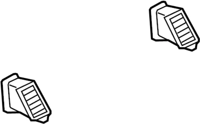 687511LA0A - Body: Air Vent Grille for INFINITI: QX56, QX80 Image