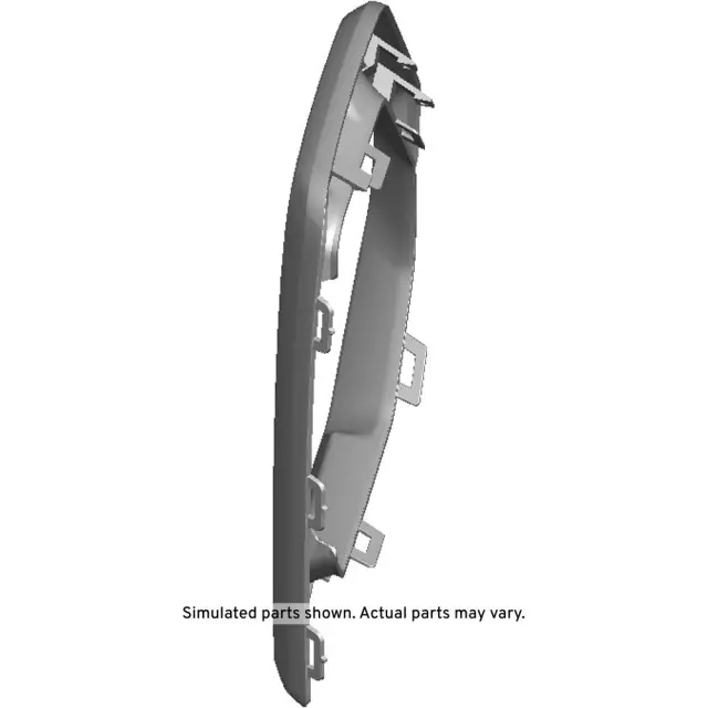 84528058 - : Nightrider Chrome Front Driver Side Fog Lamp Bezel Insert for GMC: Sierra 1500, Sierra 1500 Limited Image