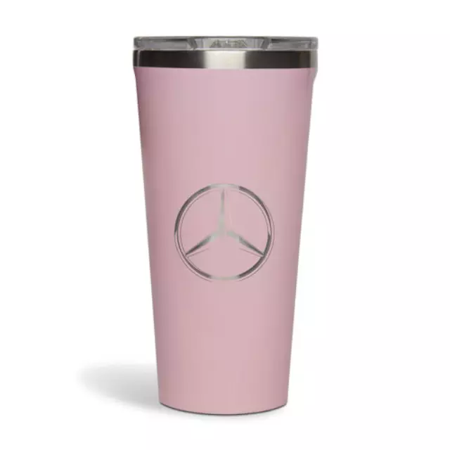 152335200 - : Mer 16oz Corkcicle Tumbler Rose Quartz for Mercedes-Benz Image