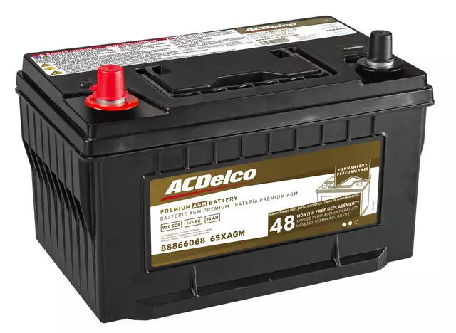 65XAGM - Electrical, Charging and Starting: Battery for Ford: F-250 Super Duty, F-350 Super Duty Image