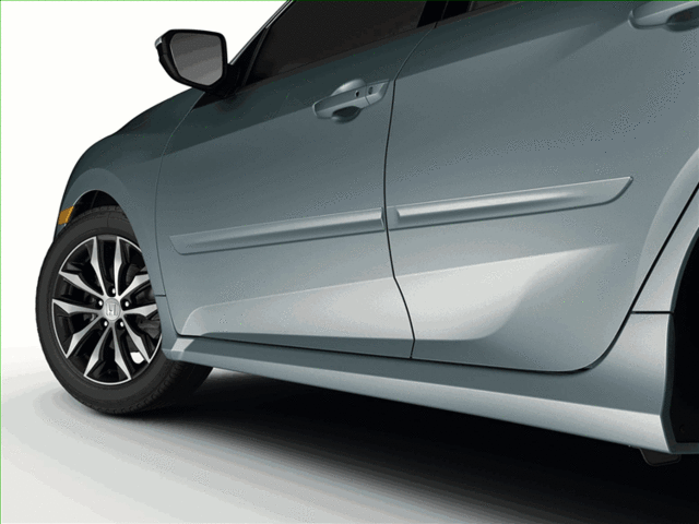 2017-2021 Honda Civic - Molding Body Side *NH830M* (Lunar Silver Metallic) - Honda (08P05-TGG-151)