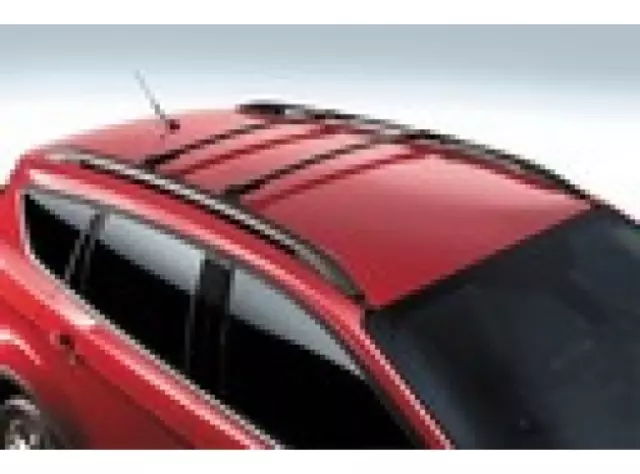 2013 thru 2018 Escape OEM Genuine Ford Black Roof Rack Cross Bar Set 2-piece - Ford (EJ5Z-7855100-AA)