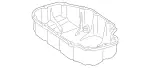 1370100128 - : Oil Pan for Mercedes-Benz Image