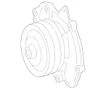 6512007801 - : Coolant Pump for Mercedes-Benz Image
