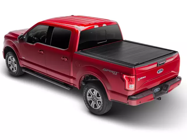 VHL3Z99501A42A - Exterior: Tonneau/Bed Cover, Retractable Bed Cover for Ford Image