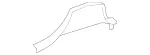 25169004258K67 - Body: Lower Center Pillar Trim for Mercedes-Benz Image