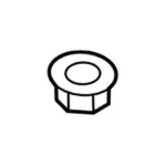 W520412S424 - Body: Spoiler Nut for Ford: Edge | Lincoln: MKX Image