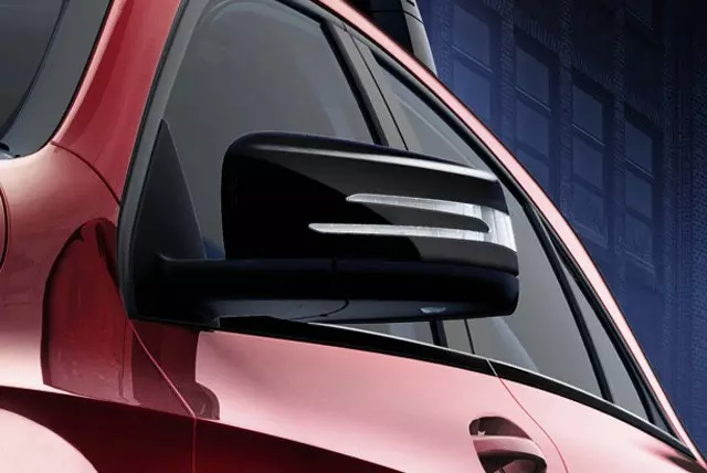 2128106700 - Driver Door: Cover, Mirror Housing for Mercedes-Benz Image