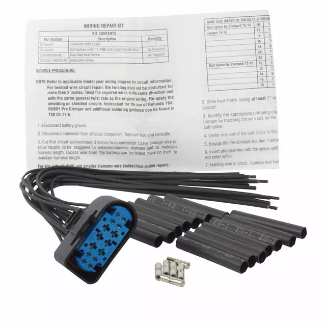 BU2Z14S411LA - : Wire Assembly for Ford Image