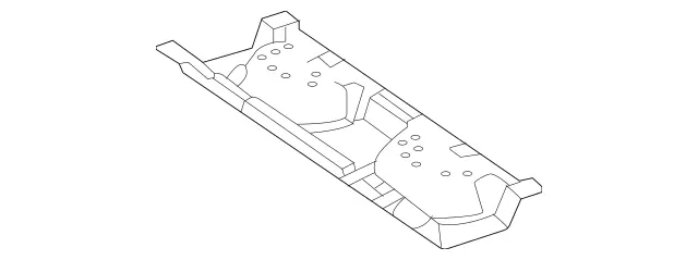 1676102503 - Substructure: Crossmember, Rear Axle for Mercedes-Benz: GLE350, GLE450, GLE450e, GLE53 AMG, GLE580, GLE63 AMG S Image image