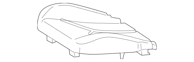 17191039069E43 - Body: Cushion Cover for Mercedes-Benz Image