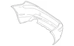 17188504259999 - : Bumper Cover for Mercedes-Benz Image